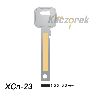 X-Key 002 - surový klíč - XCn-23